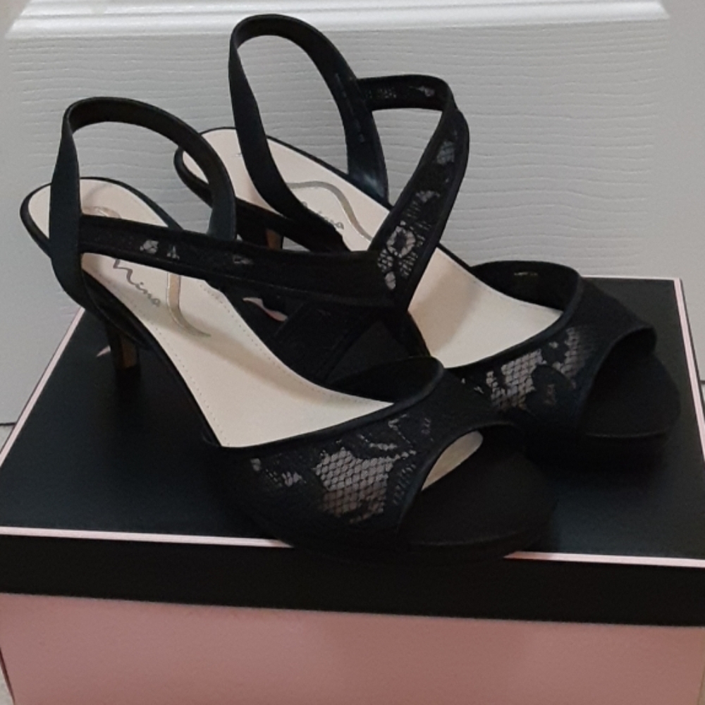 Black heels